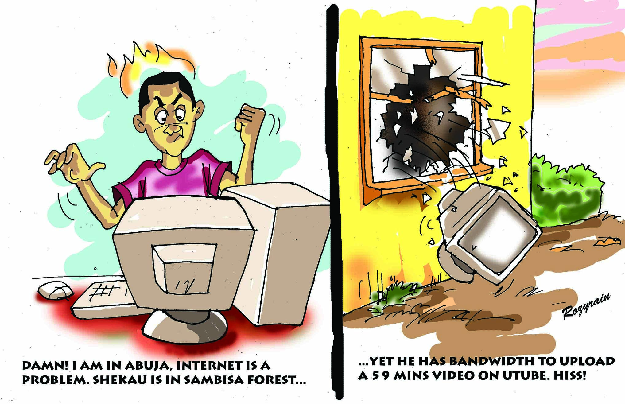 Nigeria Today: Network wahala